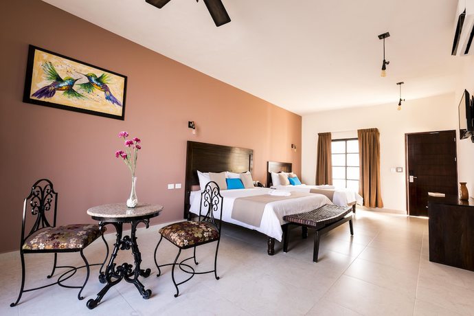 Imagen de la habitación del Hotel Los Frailes, Valladolid, Yucat&aacute;n. Foto 12