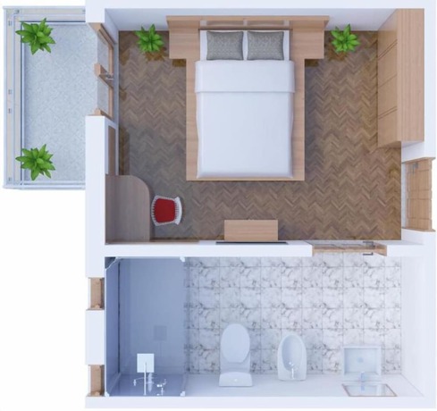 Imagen de la habitación del Hotel Lotus, Rimini. Foto 6