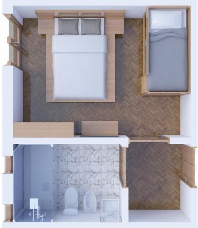 Imagen de la habitación del Hotel Lotus, Rimini. Foto 12