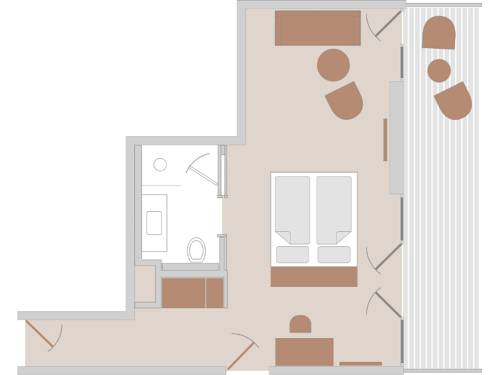 Imagen de la habitación del Hotel L&ouml;wen Montafon. Foto 5