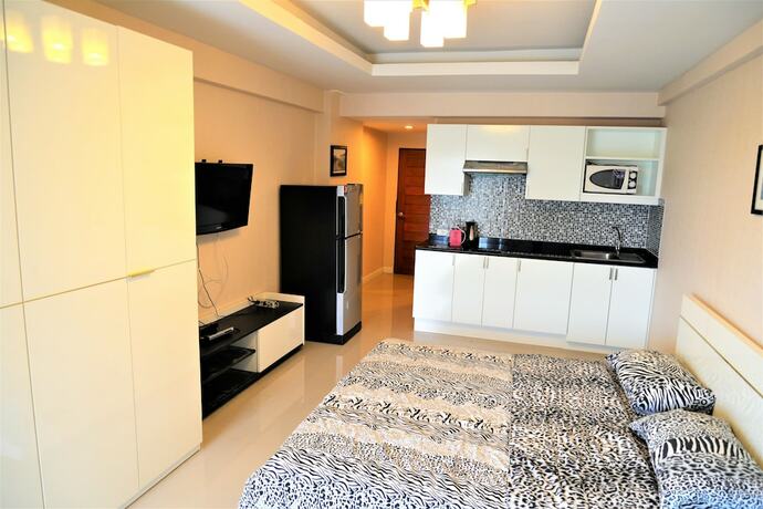 Imagen de la habitación del Hotel Lovely Sea View Studio Jomtien Beach. Foto 25