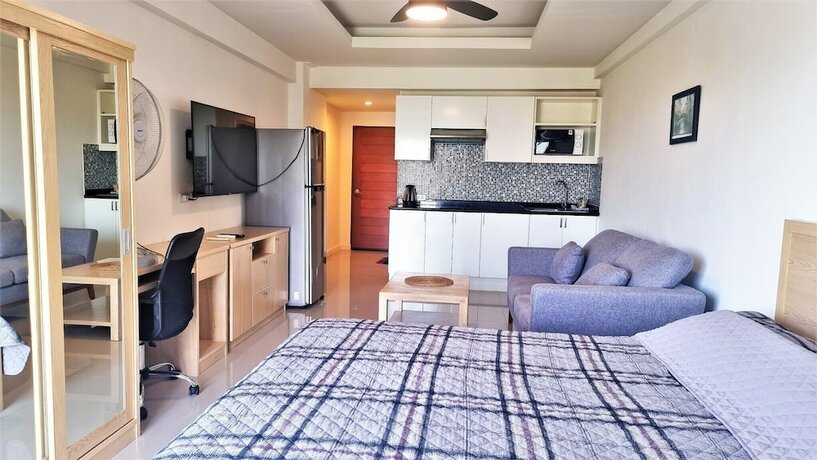 Imagen de la habitación del Hotel Lovely Sea View Studio Jomtien Beach. Foto 28