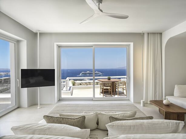 Imagen de la habitación del Hotel Lovia Mykonos. Foto 19