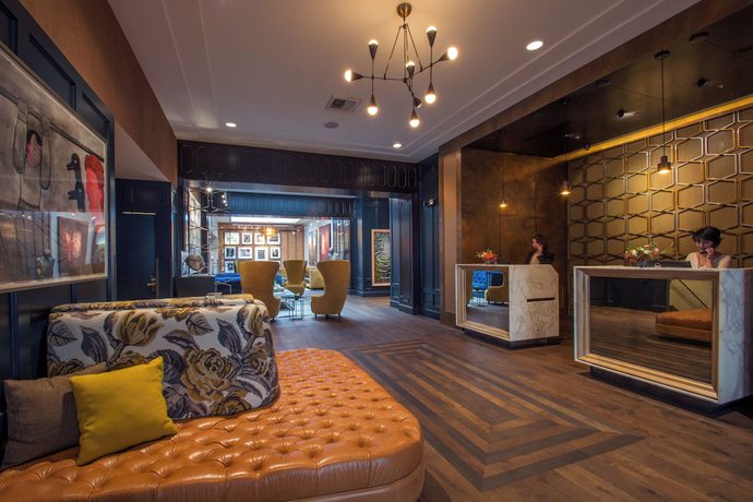 Imagen de los interiores del Hotel Lucia, Portland. Foto 19