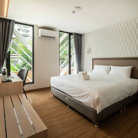 Imagen de la habitación del Hotel Lucky Bangkok. Foto 11