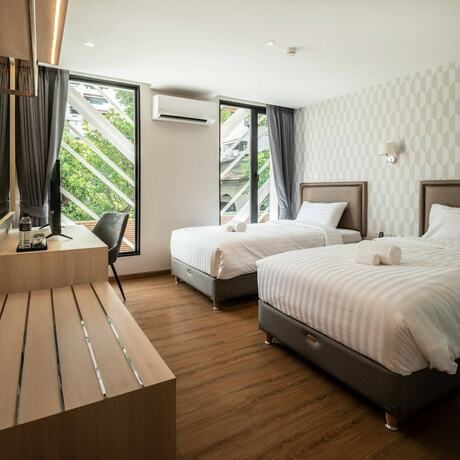 Imagen de la habitación del Hotel Lucky Bangkok. Foto 12