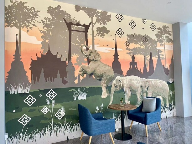 Imagen general del Hotel Lucky Elephant, Bangkok. Foto 14