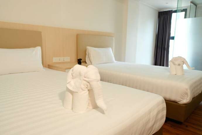 Imagen de la habitación del Hotel Lucky Elephant, Bangkok. Foto 19