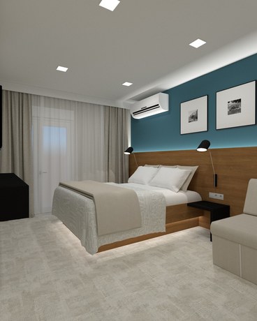 Imagen de la habitación del Hotel Lumbarda. Foto 10