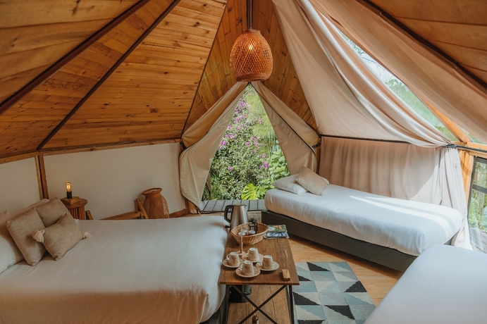 Imagen de la habitación del Hotel Lumbre Forest Lodge. Foto 9
