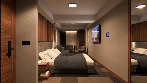 Imagen de la habitación del Hotel Lumi&egrave;re, Belgrado. Foto 17