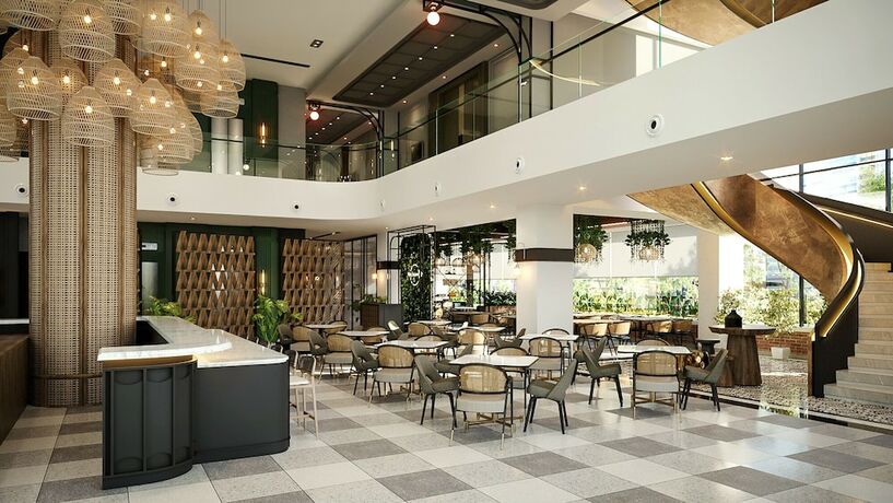 Imagen del bar/restaurante del Hotel Luminor Padjadjaran Bogor By Wh. Foto 11