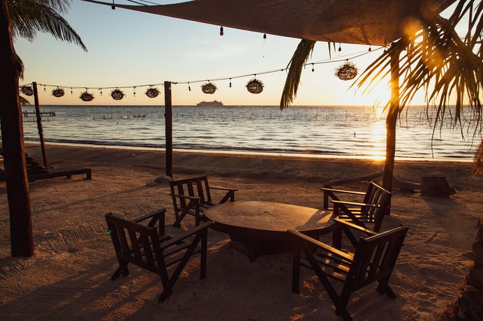 Imagen de los exteriores del Hotel Luna de Plata, Mahahual. Foto 19