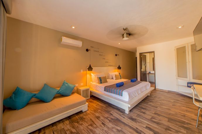 Imagen de la habitación del Hotel Luna de Plata, Mahahual. Foto 10
