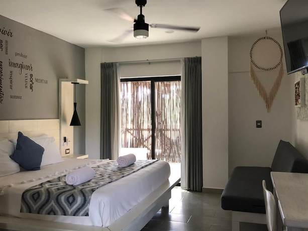 Imagen de la habitación del Hotel Luna de Plata, Mahahual. Foto 14