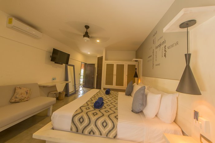 Imagen de la habitación del Hotel Luna de Plata, Mahahual. Foto 15