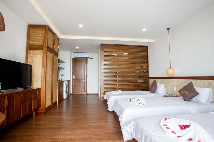 Imagen de la habitación del Hotel Luu Ngai Condotel Quy Nhon. Foto 17