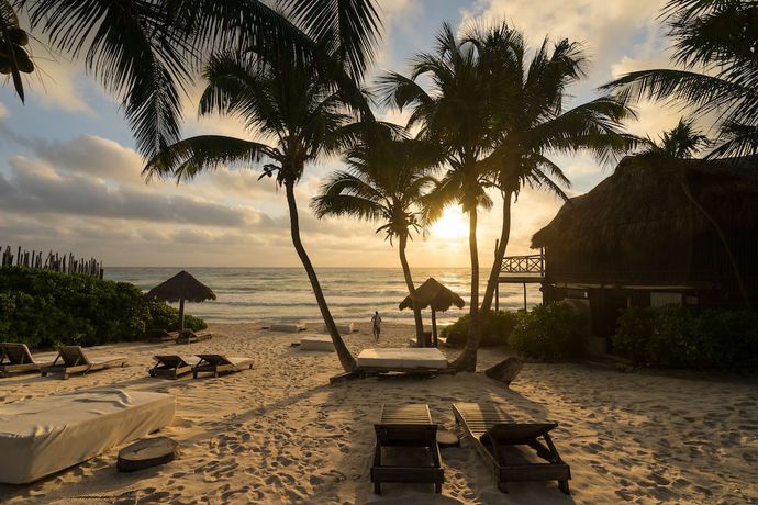 Imagen de los exteriores del Hotel Luv Tulum. Foto 17