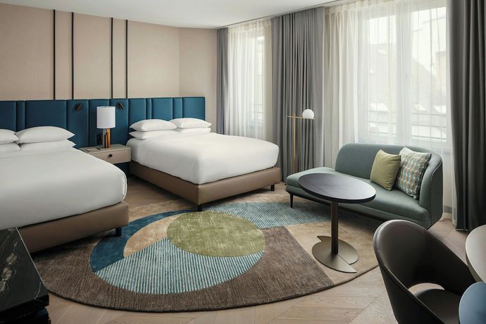 Imagen de la habitación del Hotel Luxembourg Marriott Alfa. Foto 5