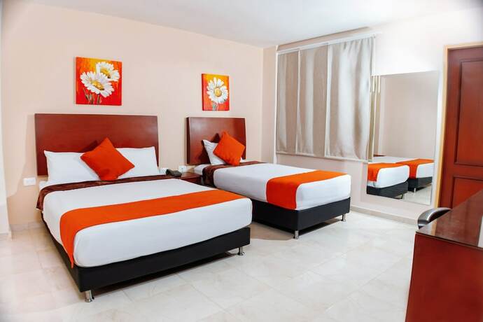 Imagen de la habitación del Hotel Luxor C&uacute;cuta. Foto 17