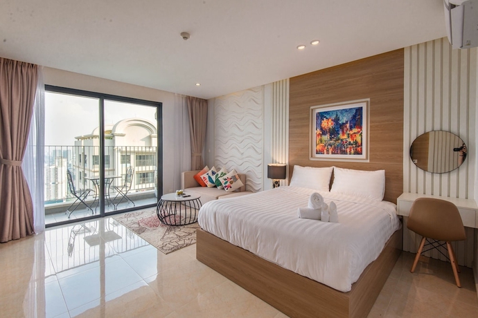 Imagen de la habitación del Hotel Luxury Apartment Dcapital Tran Duy Hung. Foto 1