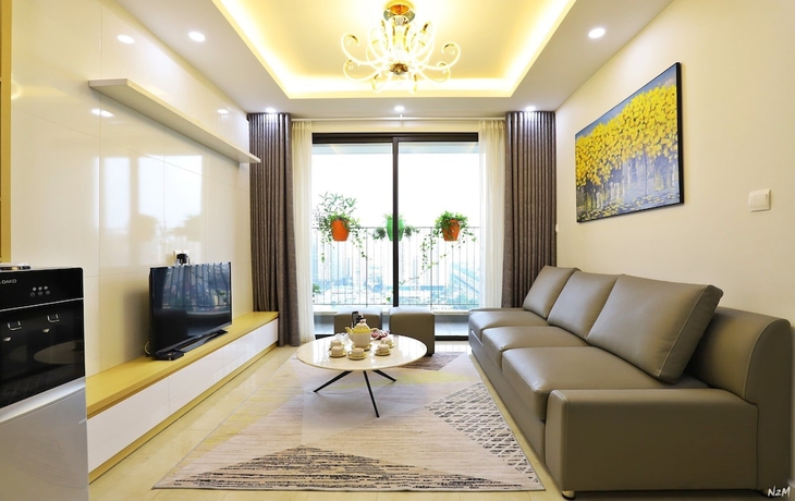 Imagen de la habitación del Hotel Luxury Apartment Dcapital Tran Duy Hung. Foto 5