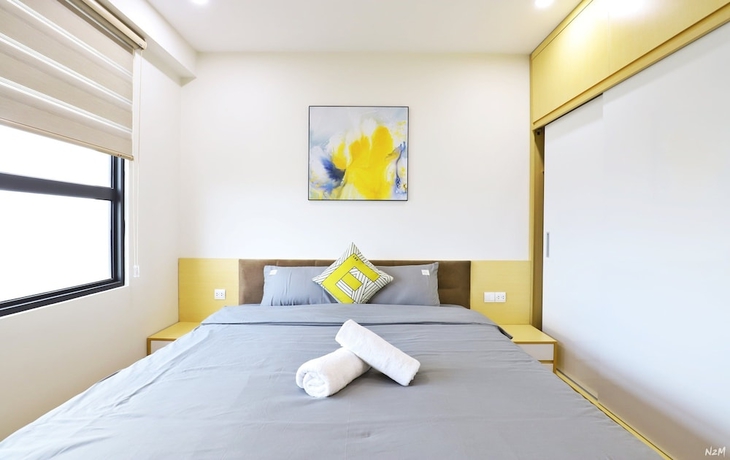 Imagen de la habitación del Hotel Luxury Apartment Dcapital Tran Duy Hung. Foto 6