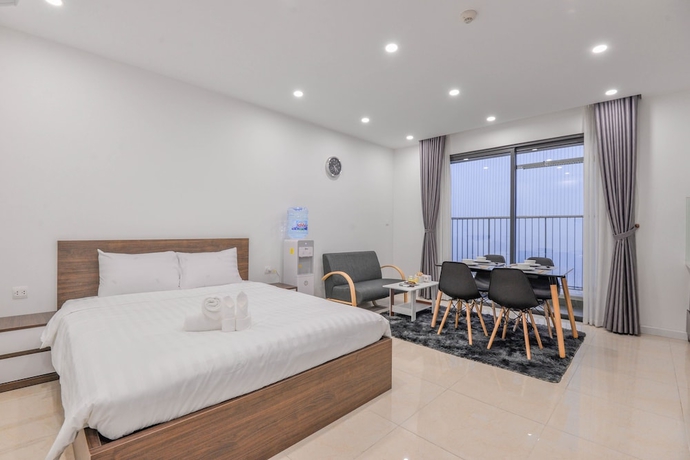 Imagen de la habitación del Hotel Luxury Apartment Dcapital Tran Duy Hung. Foto 8