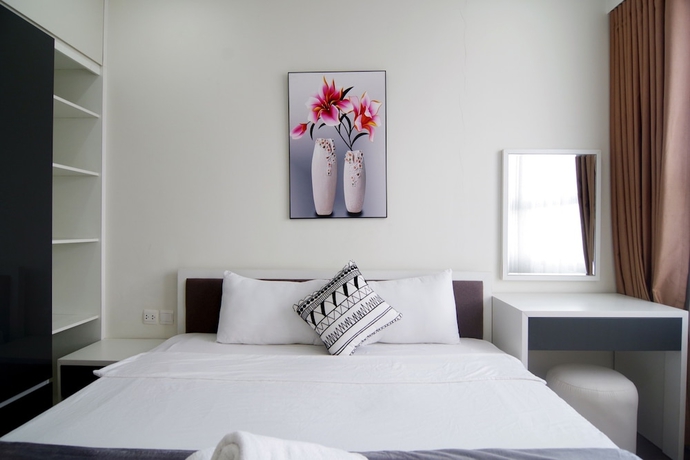 Imagen de la habitación del Hotel Luxury Apartment Dcapital Tran Duy Hung. Foto 15