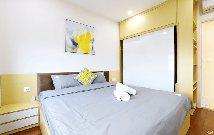 Imagen de la habitación del Hotel Luxury Apartment Dcapital Tran Duy Hung. Foto 16
