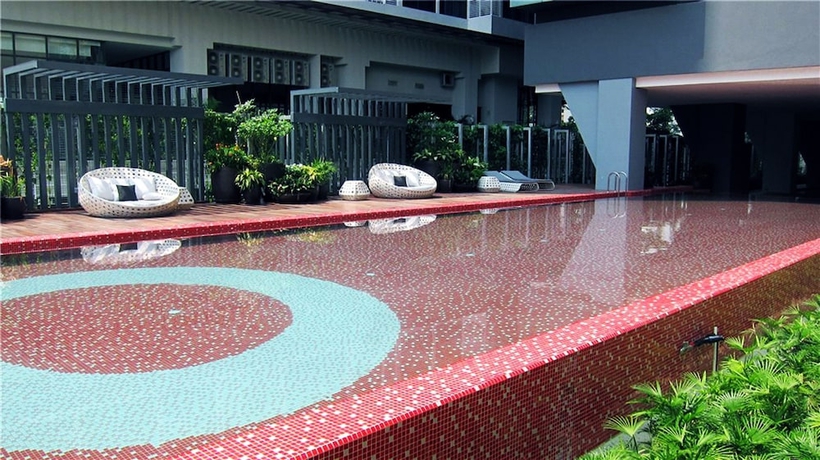 Imagen de la piscina del Hotel Luxury Condo Bukit Bintang. Foto 19