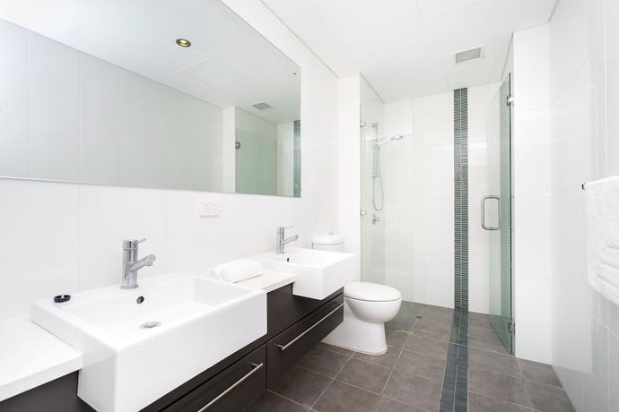 Imagen de la habitación del Hotel Luxury Modern Double Ensuite Apartment. Foto 11