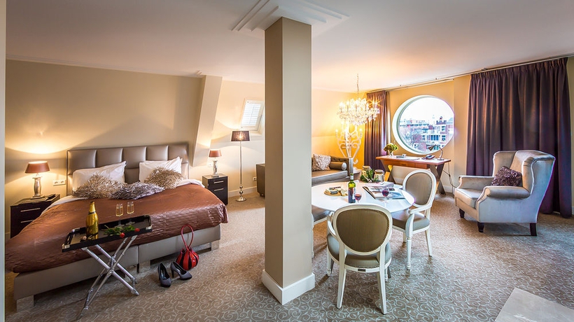 Imagen de la habitación del Hotel Luxury Suites Amsterdam. Foto 6