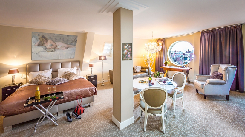 Imagen de la habitación del Hotel Luxury Suites Amsterdam. Foto 11