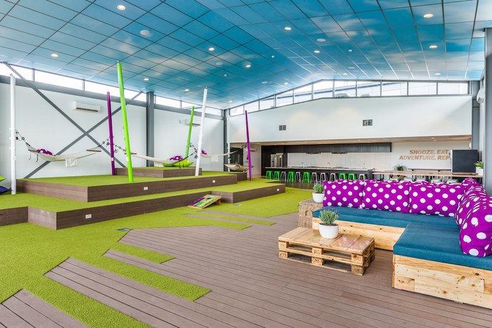 Imagen del bar/restaurante del Hotel LyLo Christchurch. Foto 3