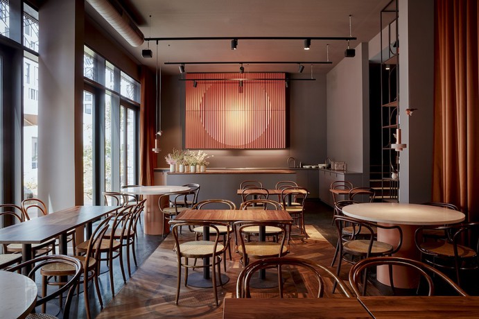 Imagen del bar/restaurante del Hotel Lyf East Frankfurt. Foto 4