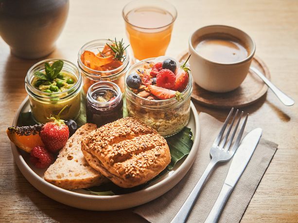 Imagen del bar/restaurante del Hotel Lyf East Frankfurt. Foto 9