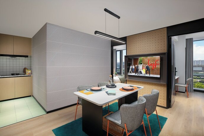 Imagen general del Hotel Lyf Midtown Hangzhou. Foto 11