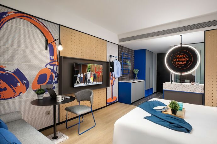Imagen de la habitación del Hotel Lyf Midtown Hangzhou. Foto 13