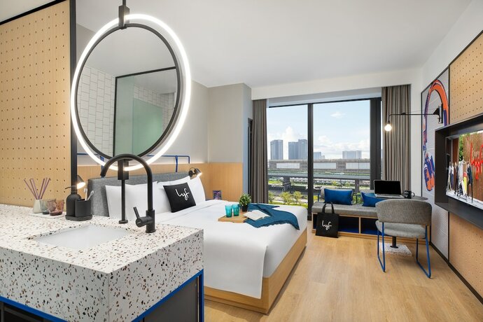 Imagen de la habitación del Hotel Lyf Midtown Hangzhou. Foto 17
