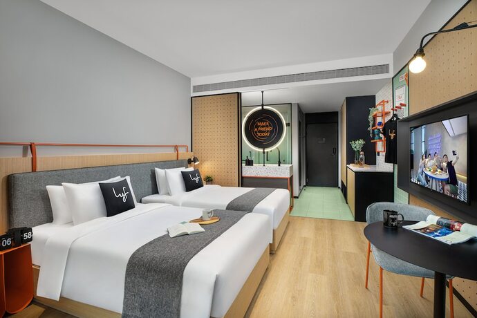 Imagen de la habitación del Hotel Lyf Midtown Hangzhou. Foto 19