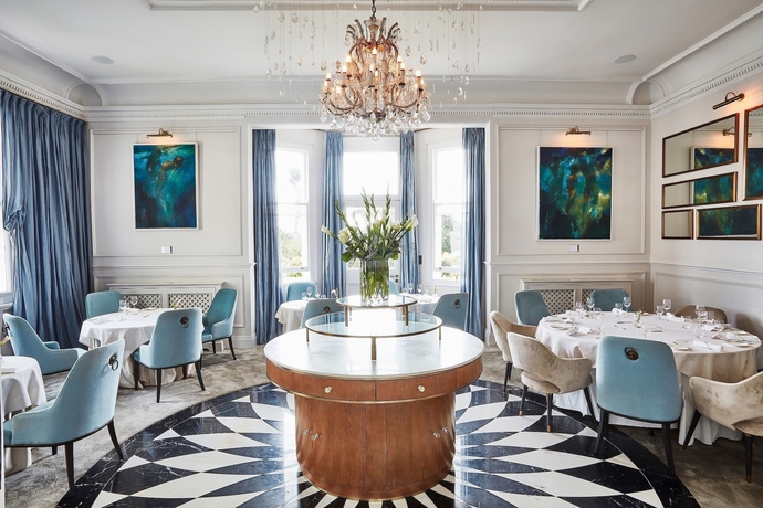 Imagen del bar/restaurante del Hotel Lympstone Manor. Foto 3