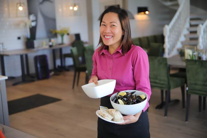 Imagen del bar/restaurante del Hotel Lyngørporten. Foto 7