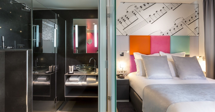 Imagen de la habitación del Hotel Lyric Paris. Foto 3