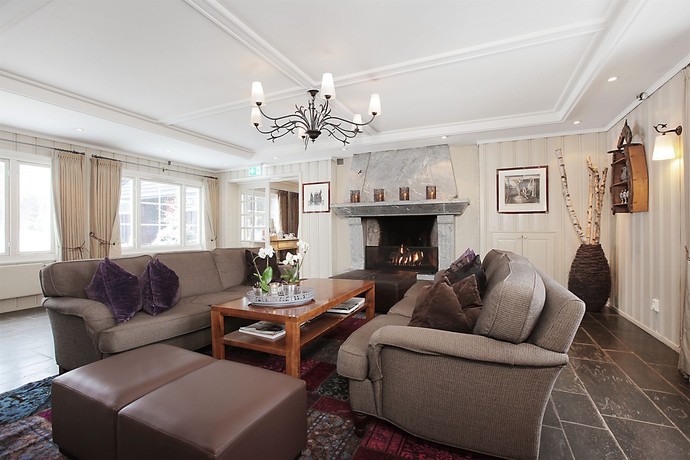 Imagen de los interiores del Hotel Lysebu. Foto 16