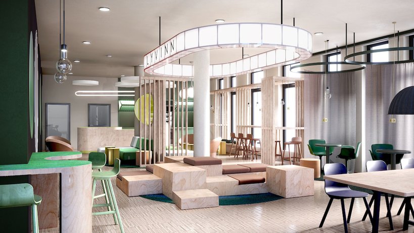 Imagen de los interiores del Hotel LyvInn Frankfurt Messe. Foto 5