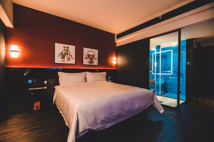 Imagen de la habitación del Hotel M, Shenzhen. Foto 12