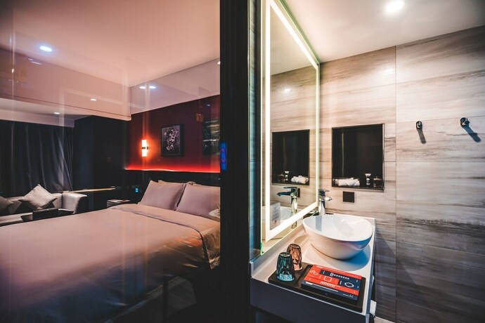 Imagen de la habitación del Hotel M, Shenzhen. Foto 21