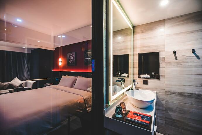 Imagen de la habitación del Hotel M, Shenzhen. Foto 26