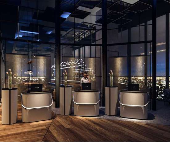 Imagen de los interiores del Hotel M Social Suzhou. Foto 20